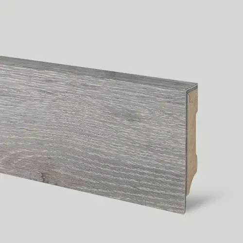Виниловый плинтус FineFloor MDF Дуб Бран 1516/1416 (12,5 х 60 х 2400 мм)