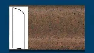 Плинтус пробковый ArtCorkDesing С 106 (Колер 11) 10х60х910 мм