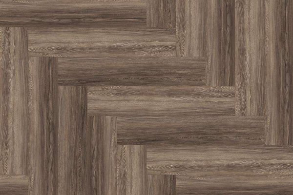 Виниловый пол Floor Factor Herringbone Brushed Smoke Oak